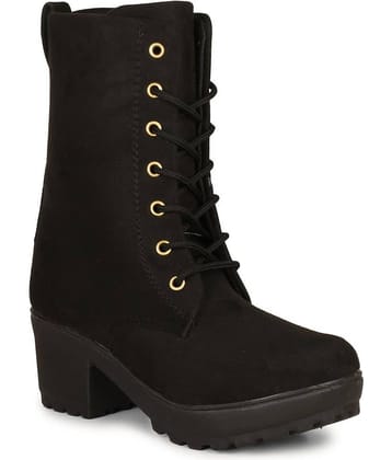 Commander - Brown Women's Mid Calf Length Boots