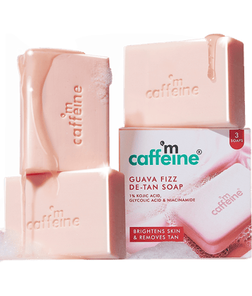 Mcaffeine Skin Whitening Soap for All Skin Type ( Pack of 3 )