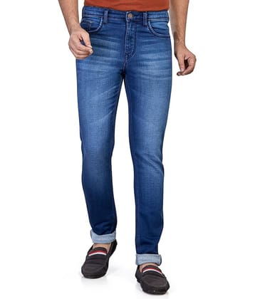 HJ HASASI Blue Slim Fit Jeans