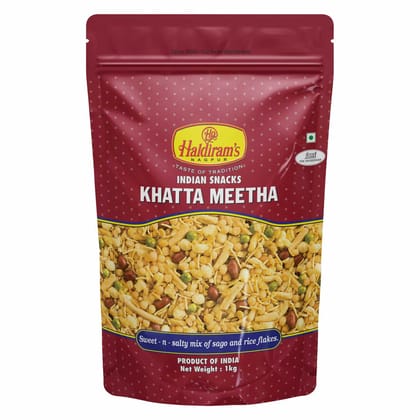 Haldiram's Khatta Meetha Namkeen - 400 gm