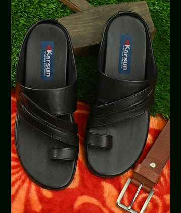 Karsun - Black Men's Sandals