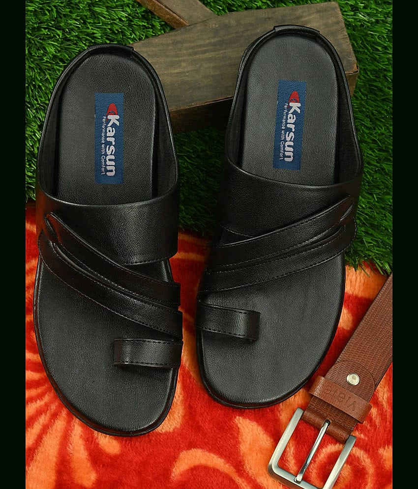 Karsun - Black Men's Sandals