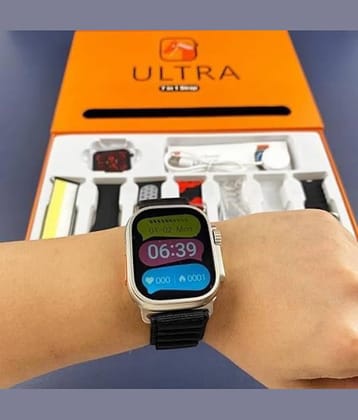 RD Kart 2.01 inch IPS BT Calling Smart Watch with Strap Upto 1-2 days Backup ( Orange )