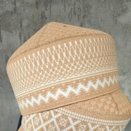 Muslim Prayer Cap Patta Topi  (  Apache  )