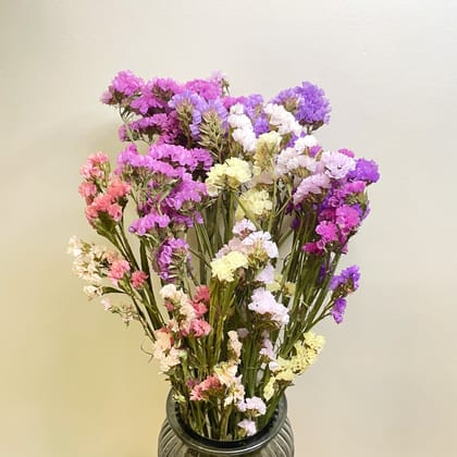 Dried Natural Statice-Without Vase