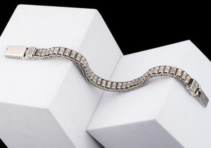 Revolving Greek Key Bracelet