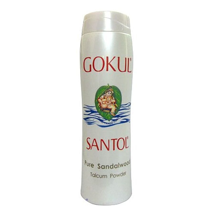 Gokul Santol Talcum Powder - Pure Sandalwood, 300 G