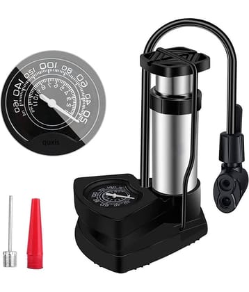 GMPex High Pressure Foot Air Pump - Foot Pump Motorbikes & Bicycles ( Pack of 1 )
