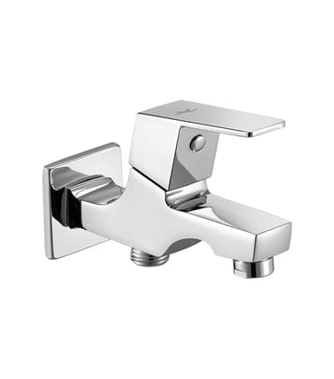 Kolab Bright Gold Pillar Tap with Flange