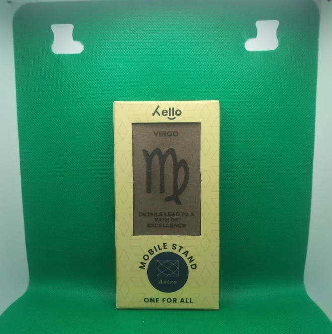 Hello Wooden Mobile Stand  Virgo