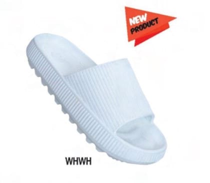 AQL Neo 354 White L No 4 Unisex Slides