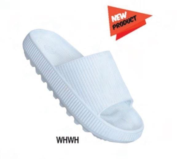 AQL Neo 354 White L No 4 Unisex Slides