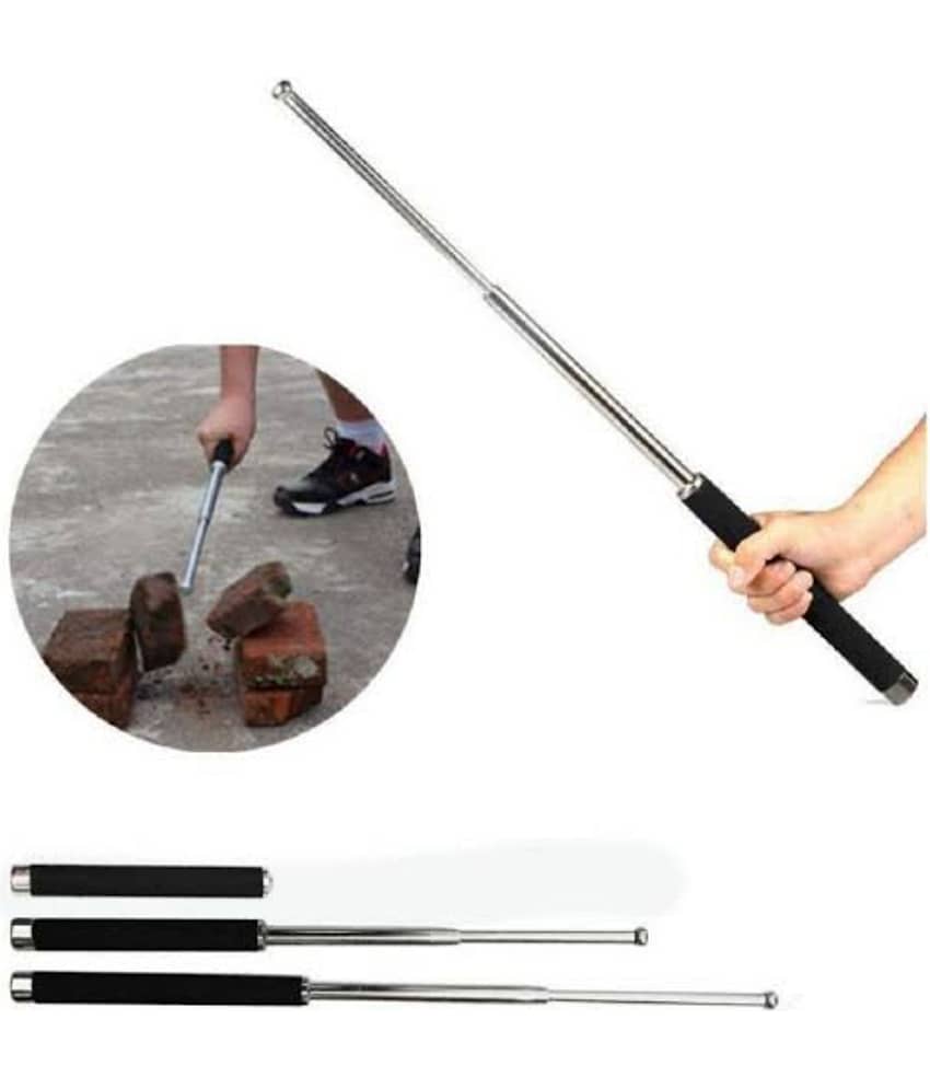 QitmirMKT Self Defense Stick Rod Safety Survival Camping & Hiking Tool Multi Use Camping Safety Survival Pouch ( Pack of 1 )