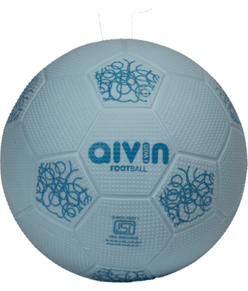 Aivin Blue Rubber Football ( Pack of 1 )