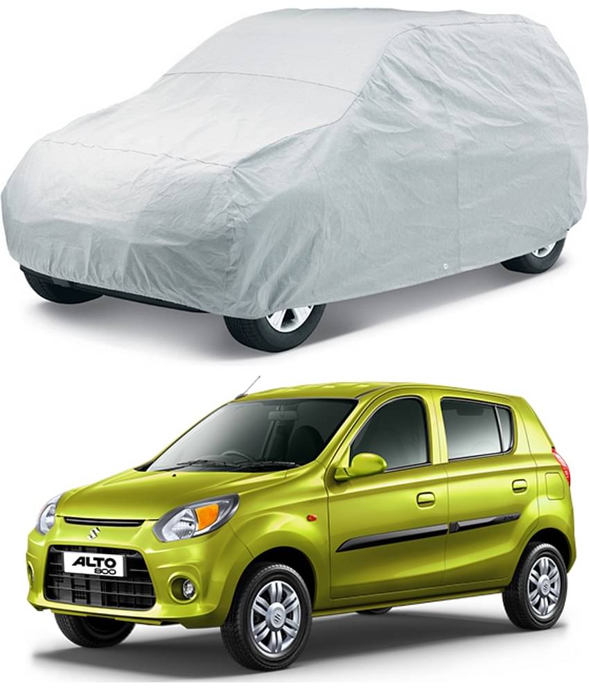 CARNEST Car Body Cover for Maruti Suzuki Alto Without Mirror Pocket ( Pack of 1 ) , Silver