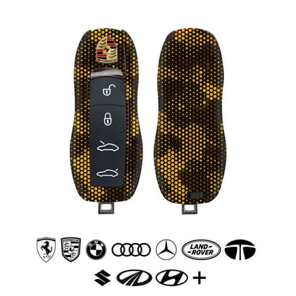 Matrix Design - Yellow Car Key Skins