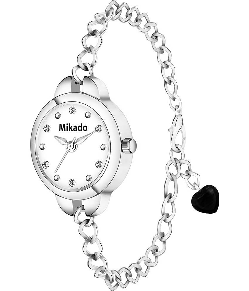 Mikado - Silver Stainless Steel Analog Womens Watch