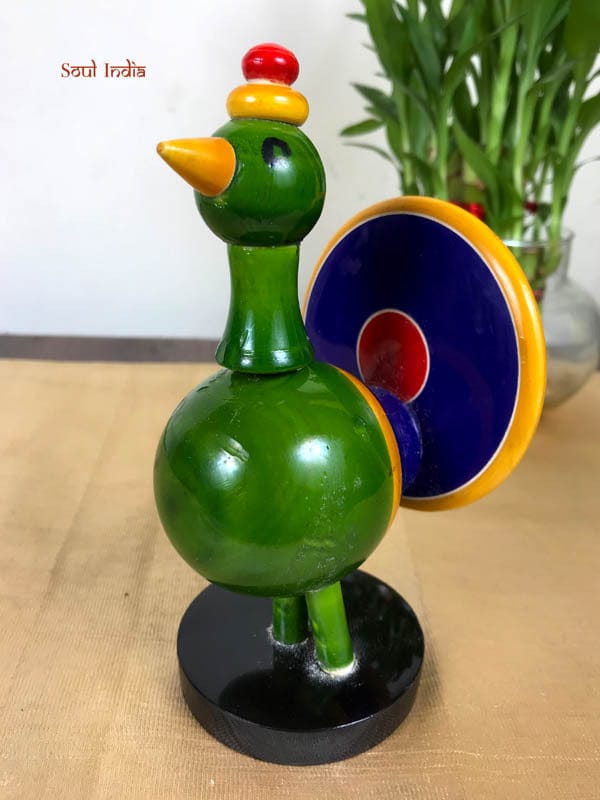 HandmadeGI TAGGED ETTIKOPAKKA Garden Decor Wooden Birds