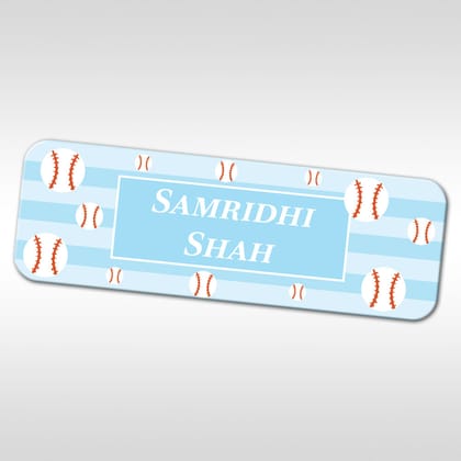 Base Ball Waterproof Sticker - Set of 60-Base Ball Blue Skies