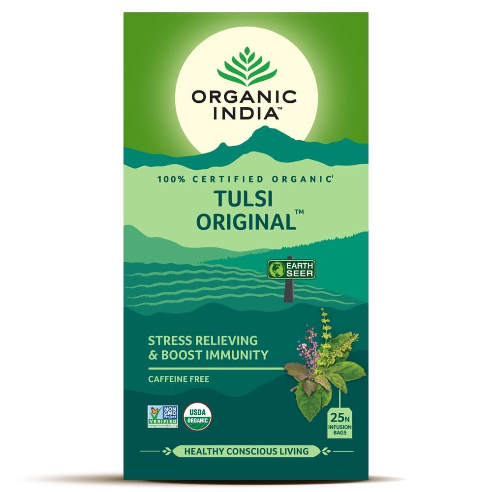 Organic India Tulsi Original 25 Tea Bags