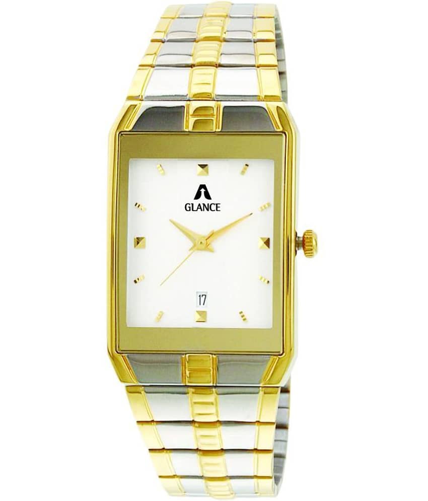 Aglance - Multicolor Metal Analog Men's Watch