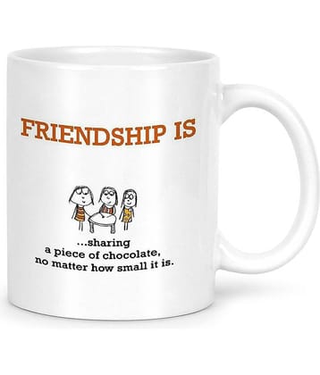 Idream Quote Printed Ceramic Coffee Mug 1 Pcs 330 mL