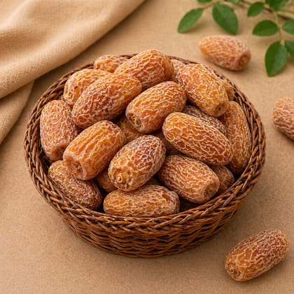 Dry Dates (250g) | Rich, Natural Sweetness & High Fiber Energy Snack | Everyday Snacking & Cooking
