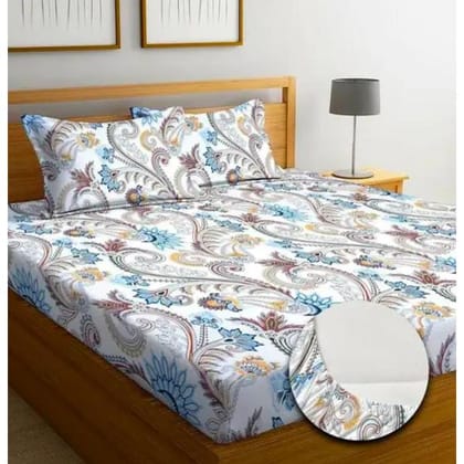 Homdazal Microfibre Abstract Queen Size (Mulitcolor)