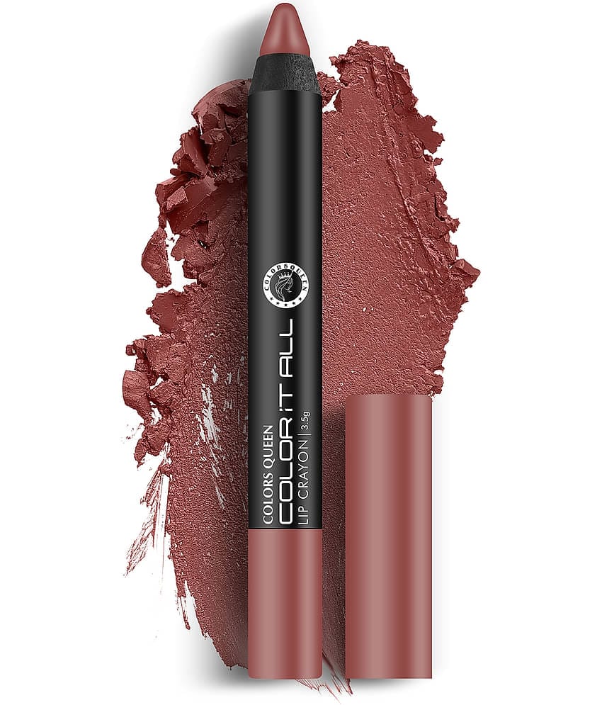 Colors Queen Color It All Non Transfer Matte Lip Crayon 3.5g, Night Out (Shade - 05)