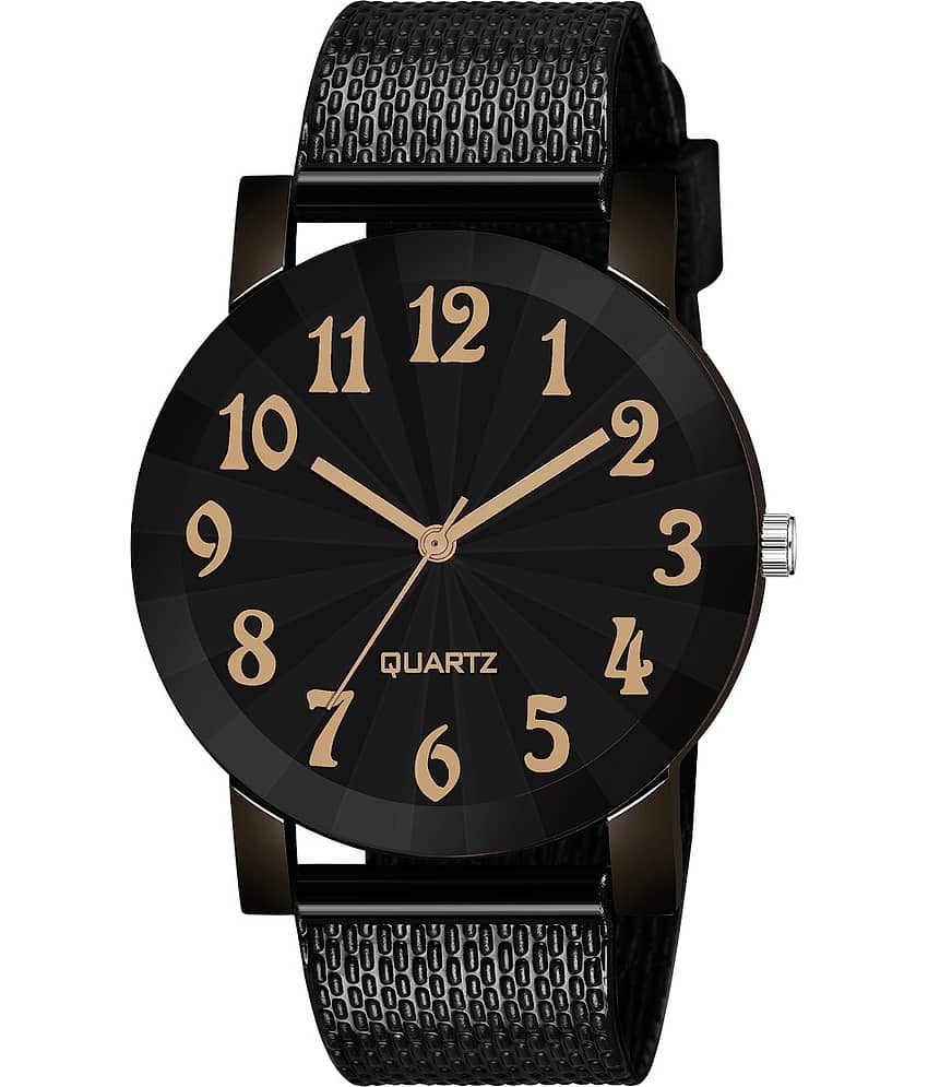 DECLASSE - Black Resin Analog Men's Watch