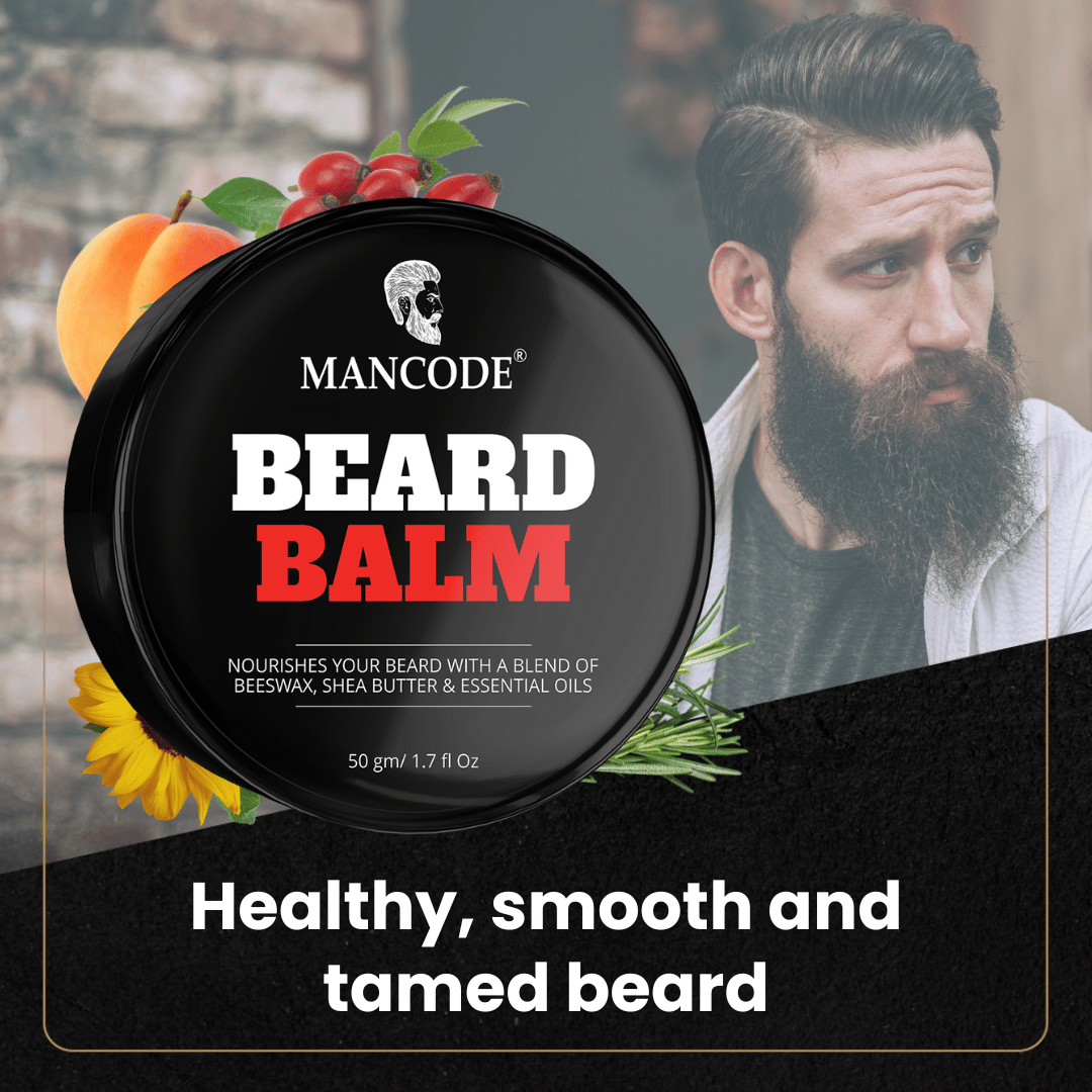 Mancode Beard Balm for Men,50gm