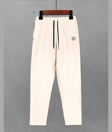 AUSK Beige Cotton Blend Men's Trackpants ( Pack of 1 )