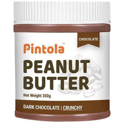 Pintola Chocolate Peanut Butter - Crunchy, 350 gm - undefined
