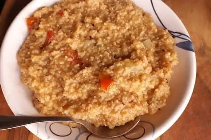 Sabudana Khichdi With Dahi
