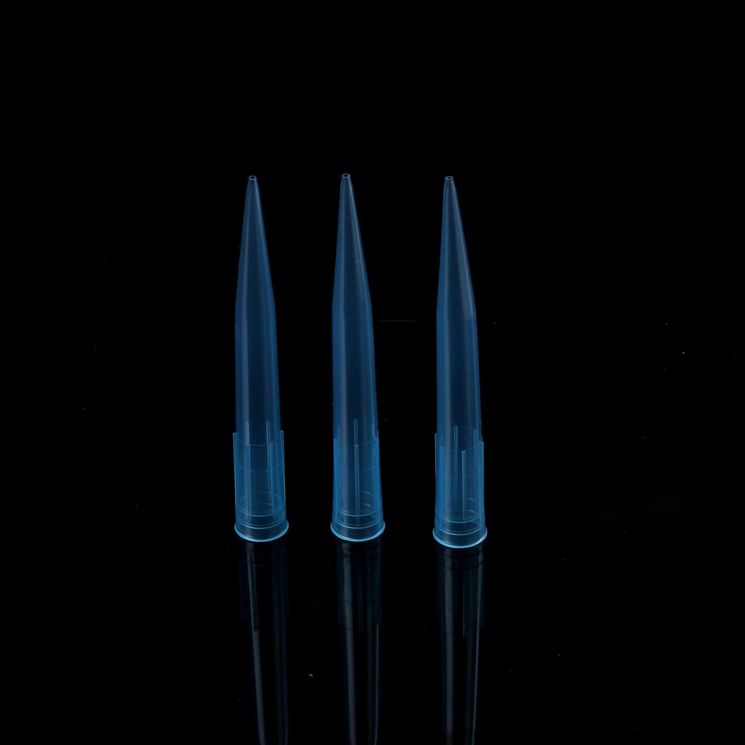 Blue/White Tips Gilson type 1000ul  1 Box 500 Pic
