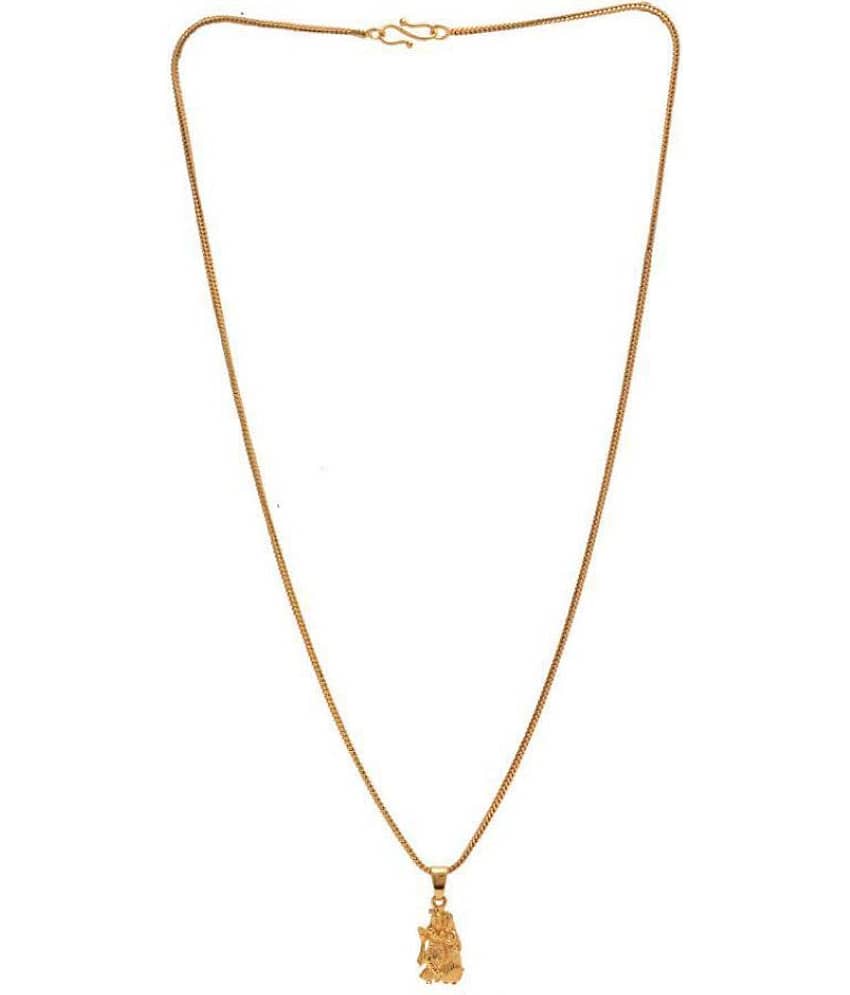 Jewar Mandi krishna radhey kanhaiya bansiwala shreenathji gokul shreenathji locket pendant chain long size traditional daily use