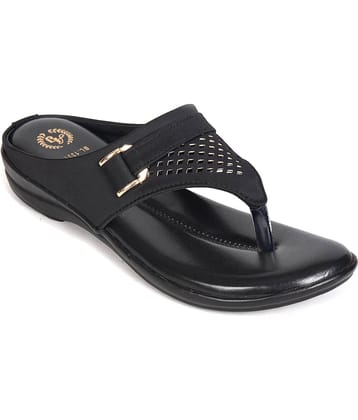 Ajanta Black Women's Flats