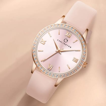 Iconic 2042 Pink Analog Womens Watch