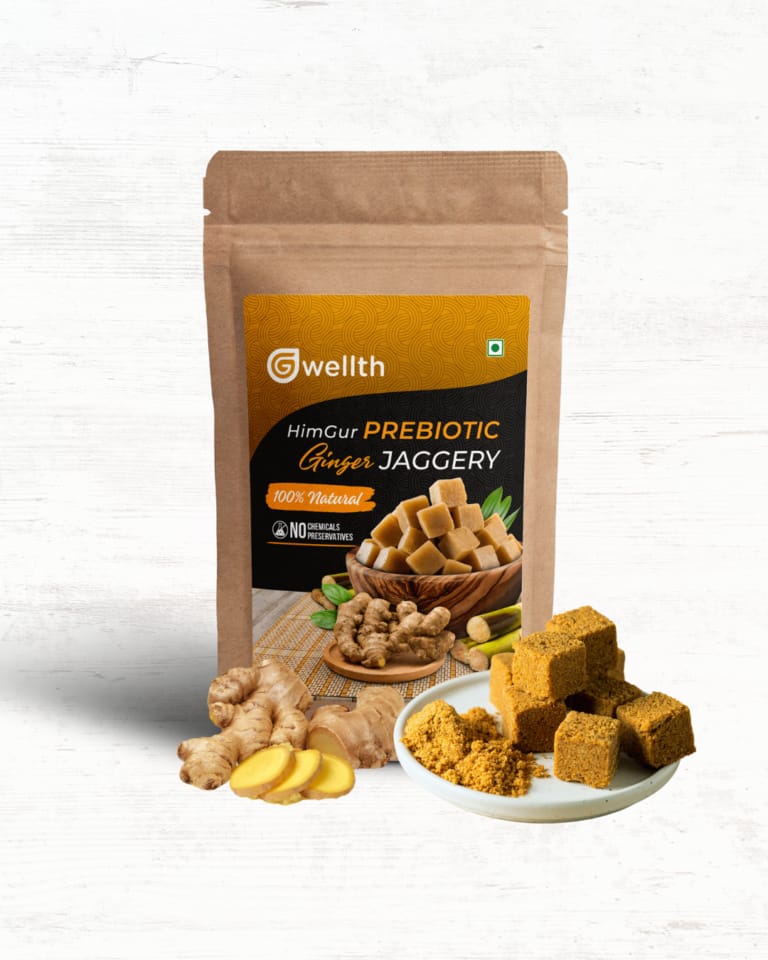 Ginger Jaggery Cubes| Pouch