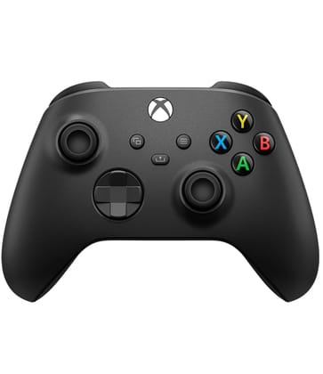 Open Box Xbox Wireless Controller – Carbon Black Series X|S, One, and Windows Devices (Black)