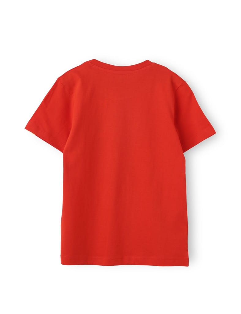 Affordable Kids Boys T shirt Cotton Fiery Red Dinosaurs 2025 at ShopCircuit | ONDC