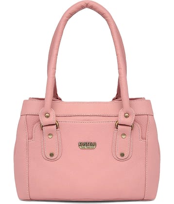 Fostelo - Light Pink  PU Shoulder Bag