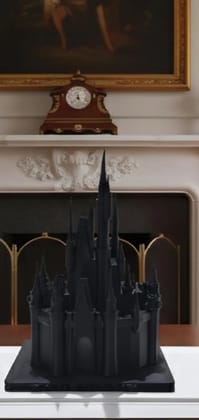 Black Fantasy Cinderella Castle Model Black Fantasy Cinderella Castle Model