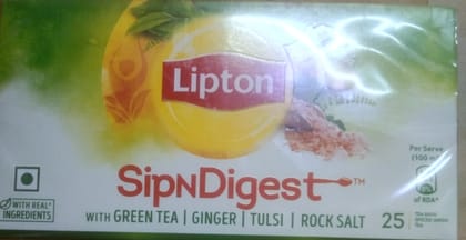 Lipton spin n digest 25 tea bag