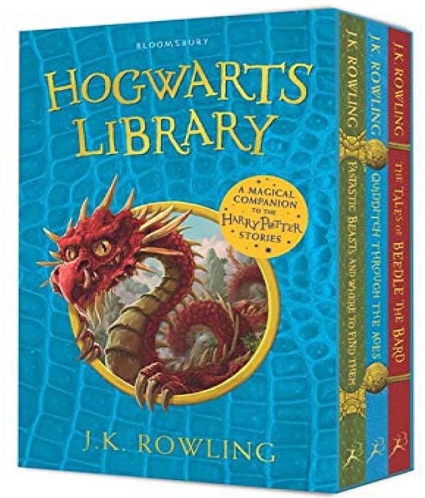 The Hogwarts Library Box Set Paperback 25 January 2020 by J.K. Rowling