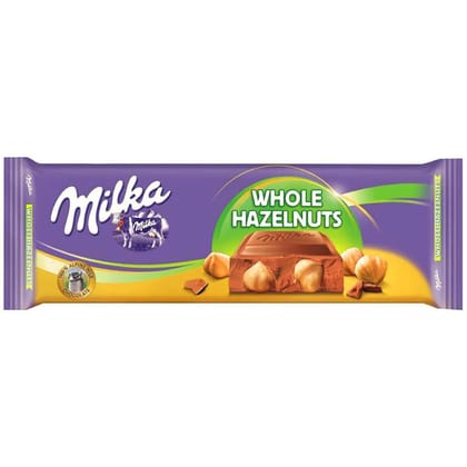 Milka Whole Hazelnuts, 300 gm
