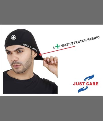 JUST CARE. Black Polyester