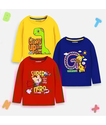 Trampoline Pack of 1 Boys Cotton Blend T-Shirt ( Multicolor1 )