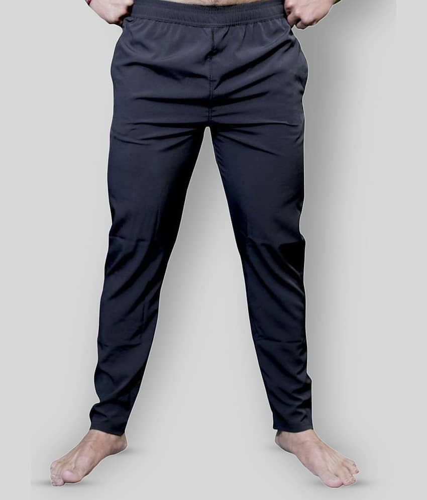 RANBOLT - Black Polyester Men's Trackpants ( Pack of 1 )