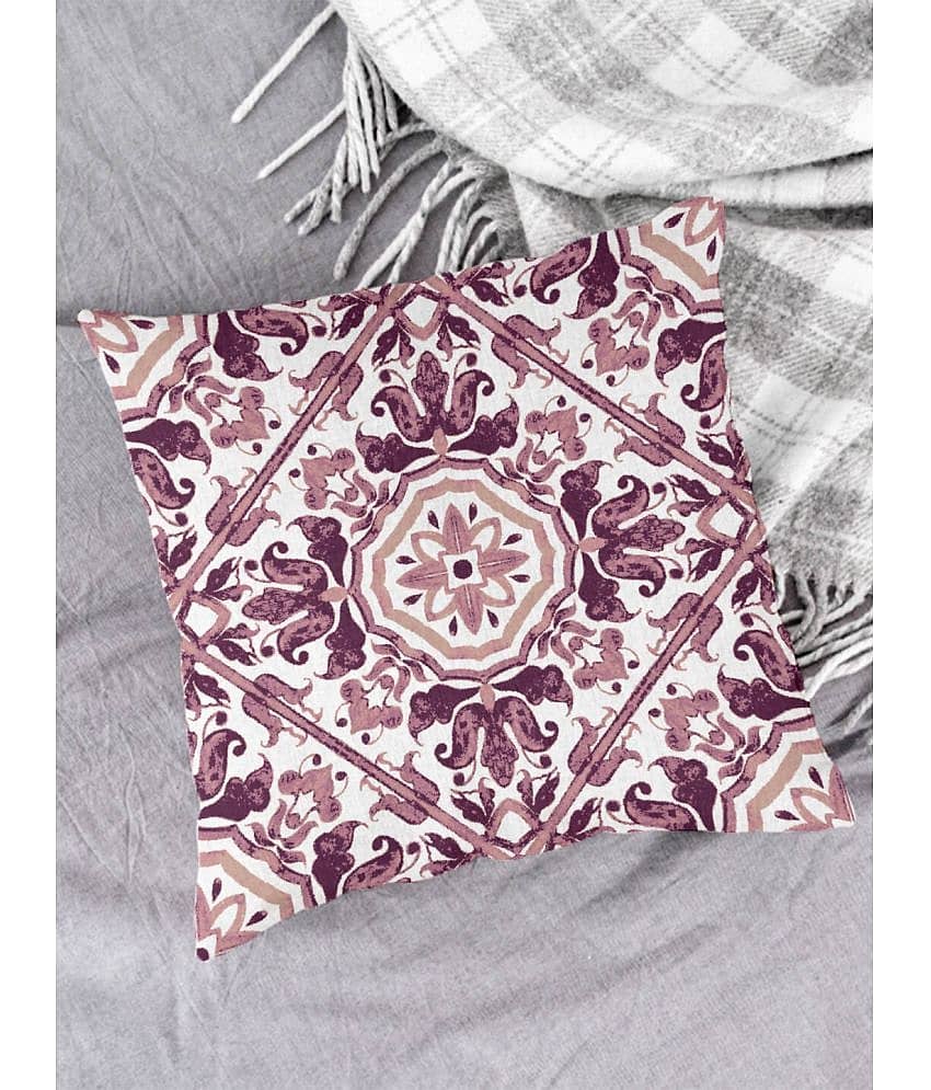Houzzcode Single Peach Pillow Cover
